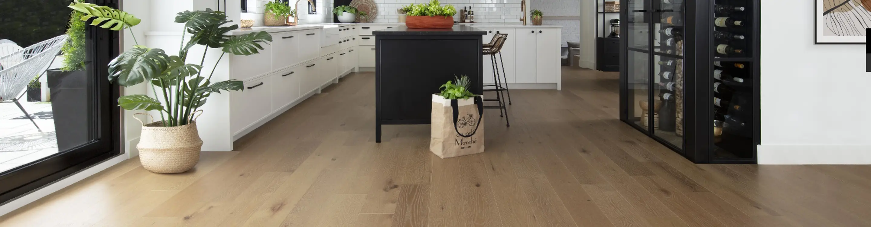 hardwood flooring in kitchen 